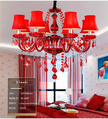 Crystal Multi-Arm Chandelier Pendant Light