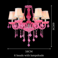 Crystal Multi-Arm Chandelier Pendant Light