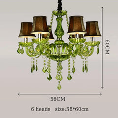 Crystal Multi-Arm Chandelier Pendant Light