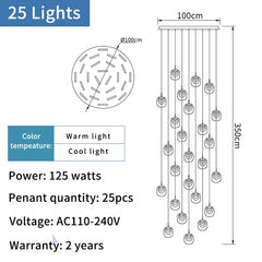 Technical specifications and diagram of a light fixture with dimensions and power details.