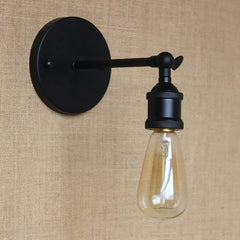 Brass Cone Shade Industrial Wall Sconce with Adjustable Arm