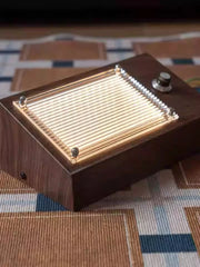 Retro Radio Shape Wall Sconce, Metal Geometric Fixture
