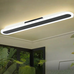 Modern Linear Acrylic Ceiling Light Fixture Floral Stems Glass Shades