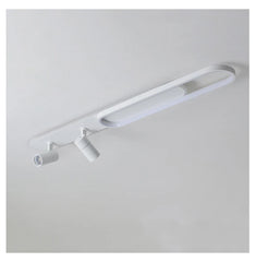 Modern ceiling light fixture on a white background