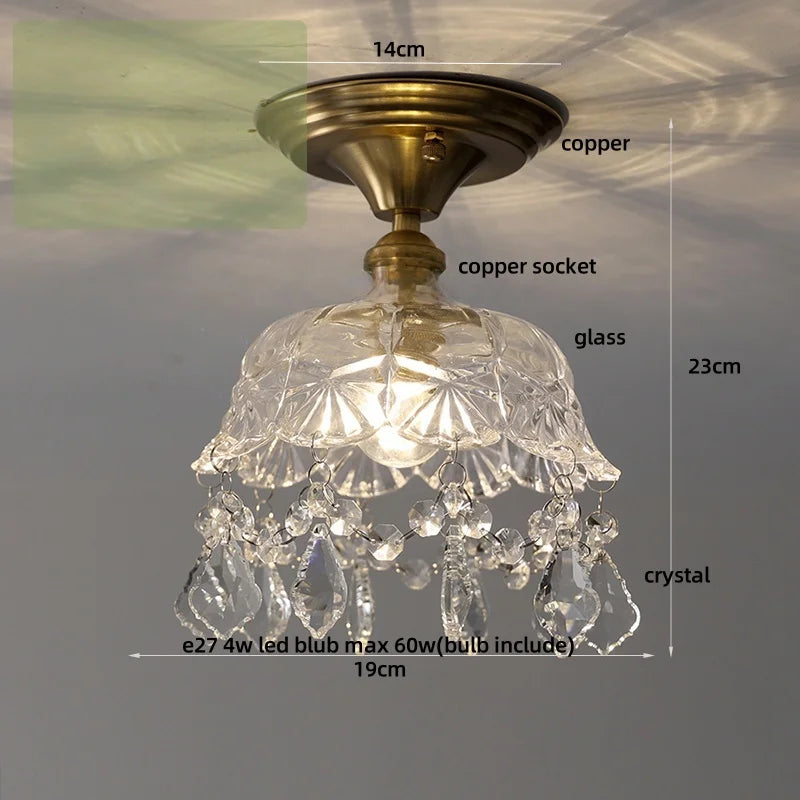 Chandelier with labeled parts and dimensions on a gray background