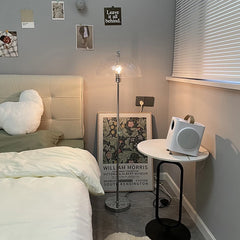 Modern Mushroom Shape Floor Lamp with Metal Finish