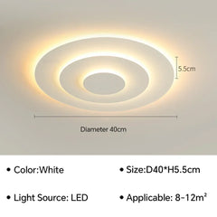 Modern Flush Mount Irregular Chandelier Light with Acrylic