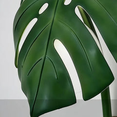 Green Leaf Bamboo Wall Sconce Outdoor Waterproof
