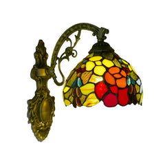 Tiffany Stained Glass Wall Sconce Light Fixture