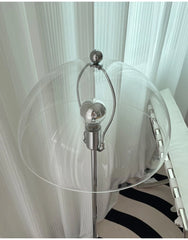 Modern Mushroom Shape Floor Lamp with Metal Finish