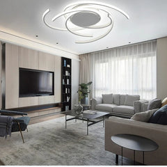 Spiral Swirl Flush Mount LED Ceiling Light