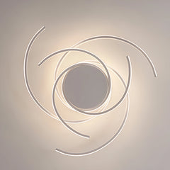 Spiral Swirl Flush Mount LED Ceiling Light