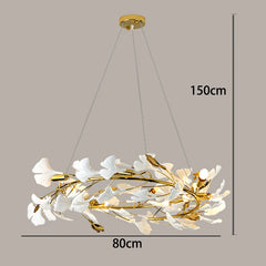 Decorative ceiling light fixture with floral design on a gray background