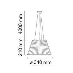 Ribbed Frosted Glass Drum Pendant Light with Modern Style Shade