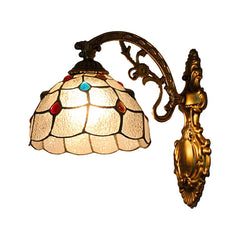 Tiffany Stained Glass Wall Sconce Light Fixture