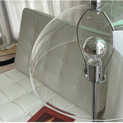 Modern Mushroom Shape Floor Lamp with Metal Finish