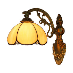 Tiffany Stained Glass Wall Sconce Light Fixture