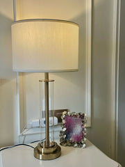 Glass Cylinder Table Lamp Hanging Ceiling Light Fixture