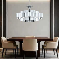 Gold Petal Wave Semi-Flush Mount Ceiling Light Fixture Warm Brass