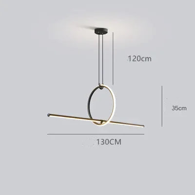 Ceiling light fixture with dimensions on a gray background