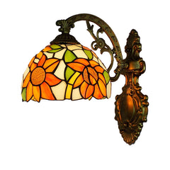 Tiffany Stained Glass Wall Sconce Light Fixture