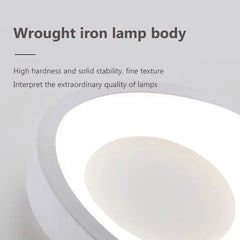 Organic Wavy Flush Mount LED Ceiling Light Fixture