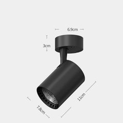 Spiral Swirl Flush Mount LED Ceiling Light