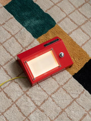 Retro Radio Shape Wall Sconce, Metal Geometric Fixture