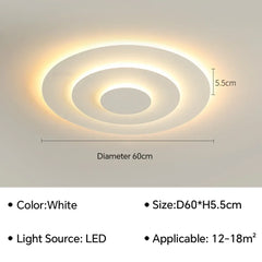Modern Flush Mount Irregular Chandelier Light with Acrylic