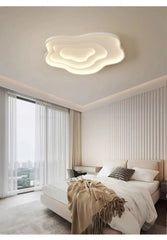 Modern Flush Mount Irregular Chandelier Light with Acrylic