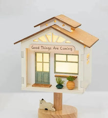 White Tree House Table Lamp Greeting Hanging Ceiling Light Fixture