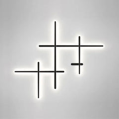 Modern Linear Geometric LED Wall Sconce for Contemporary Spaces