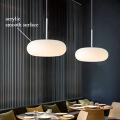 Minimalist Acrylic Pendant Light for Restaurant and Bedroom