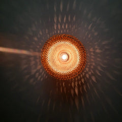 Bamboo Dome Ceiling Light - Hallway Lighting