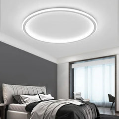 Metal Ring LED Flush Mount Ceiling Light Fixture