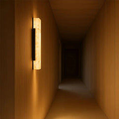 Modern Wall Sconce Waterproof Stainless Steel Marble Effect Light