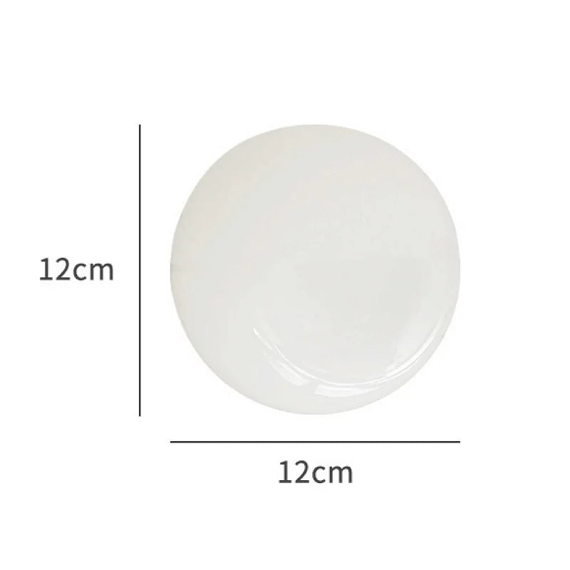 White round object with dimensions labeled as 12cm on a white background