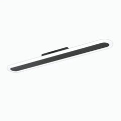 Modern Linear Acrylic Ceiling Light Fixture Floral Stems Glass Shades