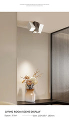 Modern Cylinder Spotlight Ceiling Light with Rotating Heads