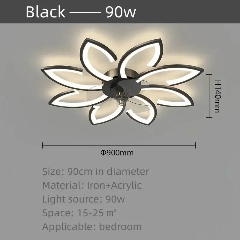 Ceiling light fixture with dimensions and specifications on a gray background