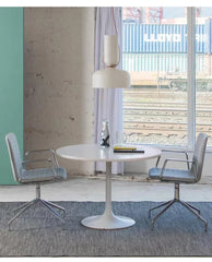 Matte Black Dome Pendant Light with Contrasting Cord
