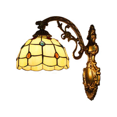 Tiffany Stained Glass Wall Sconce Light Fixture