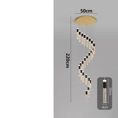 Chandelier with dimensions labeled on a gray background