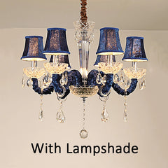 Chrome Multi-Arm Crystal Chandelier