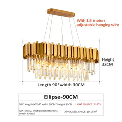 Tiered Crystal Chandelier with Black Accents and Gold Finish