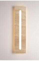 Natural Stone LED Wall Sconce Waterproof Exterior Light