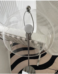Modern Mushroom Shape Floor Lamp with Metal Finish