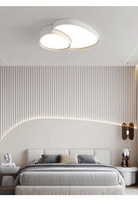 Cloud-Shaped LED Semi-Flush Mount Ceiling Light