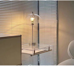 Modern Mushroom Shape Floor Lamp with Metal Finish