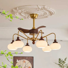 Ceiling light fixture with decorative design on the ceiling